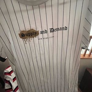 supply and demand tshirt